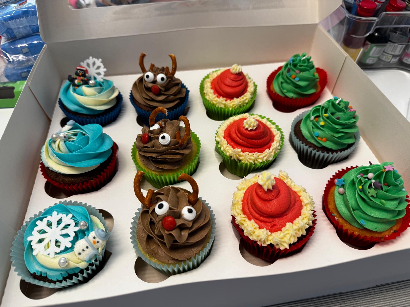 Festive cupcake collection